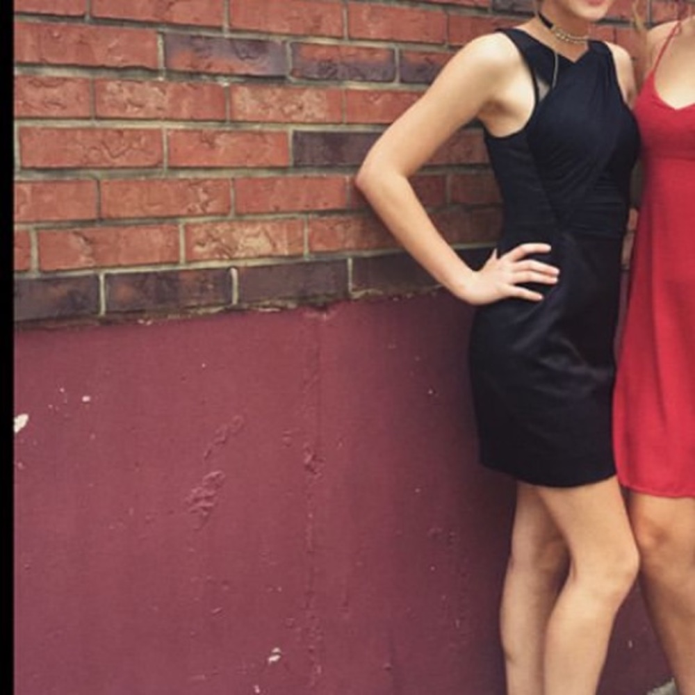 Black formal dress